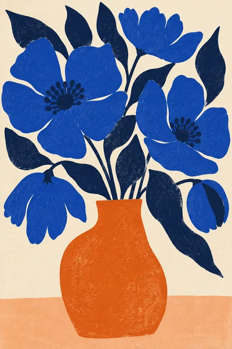 Blue Bouquet